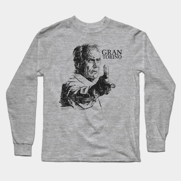 Ever notice - Gran Torino Classy Clint Long Sleeve T-Shirt by venusblack